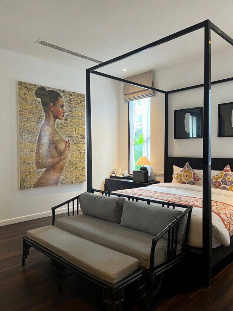 deluxe king room with pool access Yao Bada Badoo Boutique Resort. Yao Yai