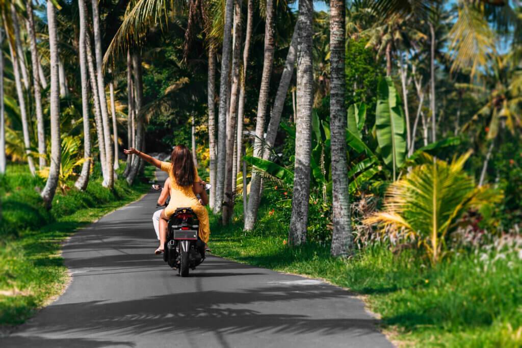 Exploring Koh Yao Yai by scooter, one of the best things to do on the island