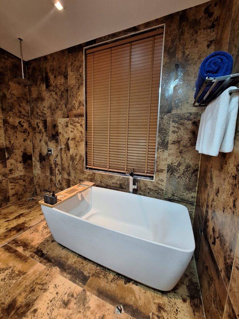 junior suite spacious bathroom